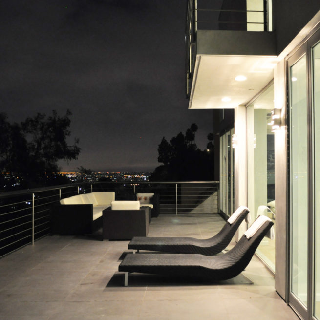 A building interior picture of balcony