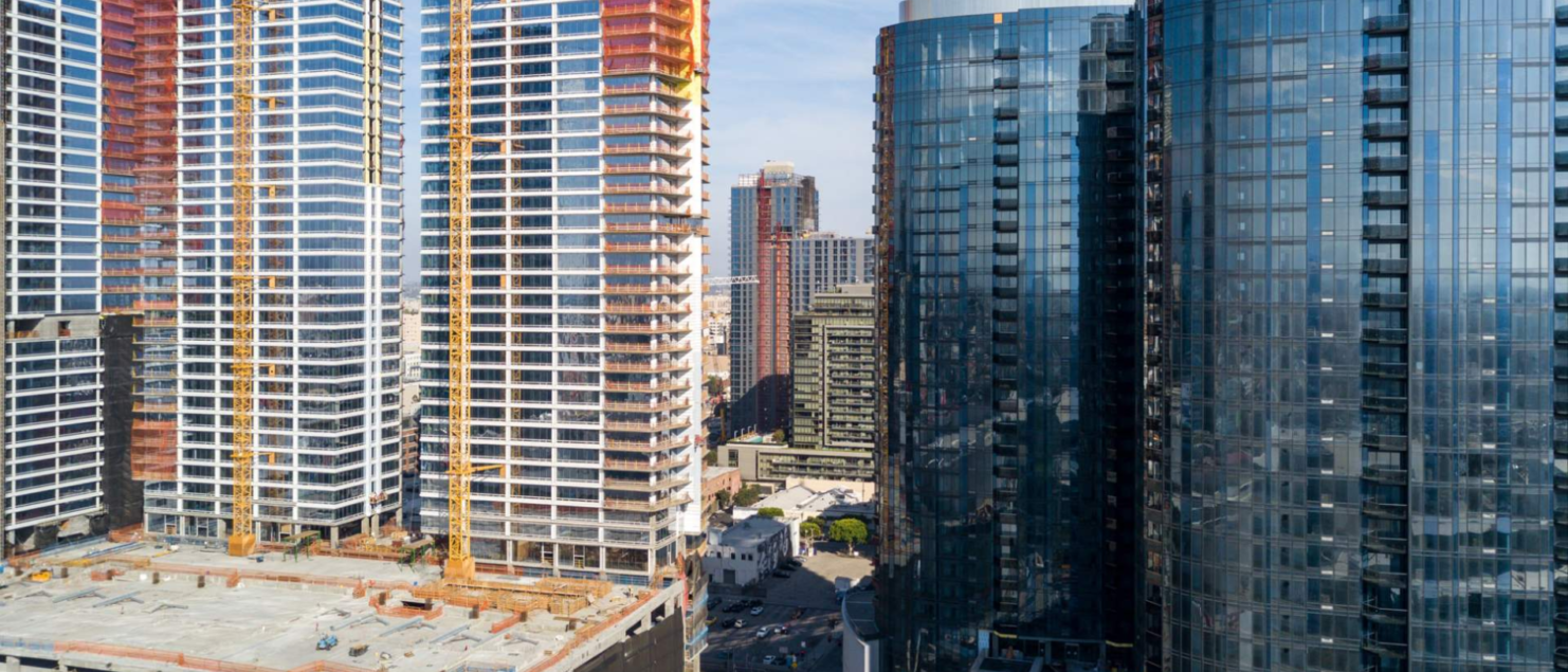 Los Angeles downtown view